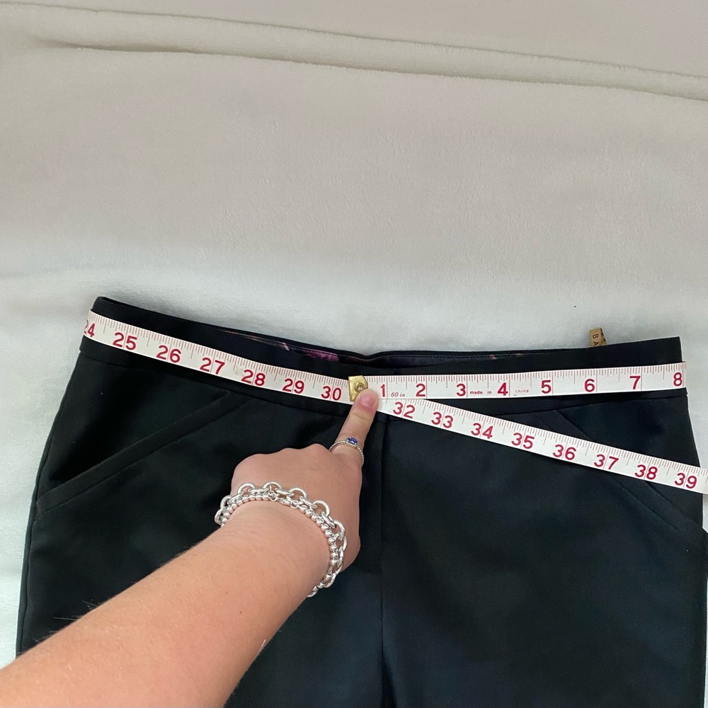 Women’s Ted Baker Black Wool Dress Pants - Picture 16 of 16